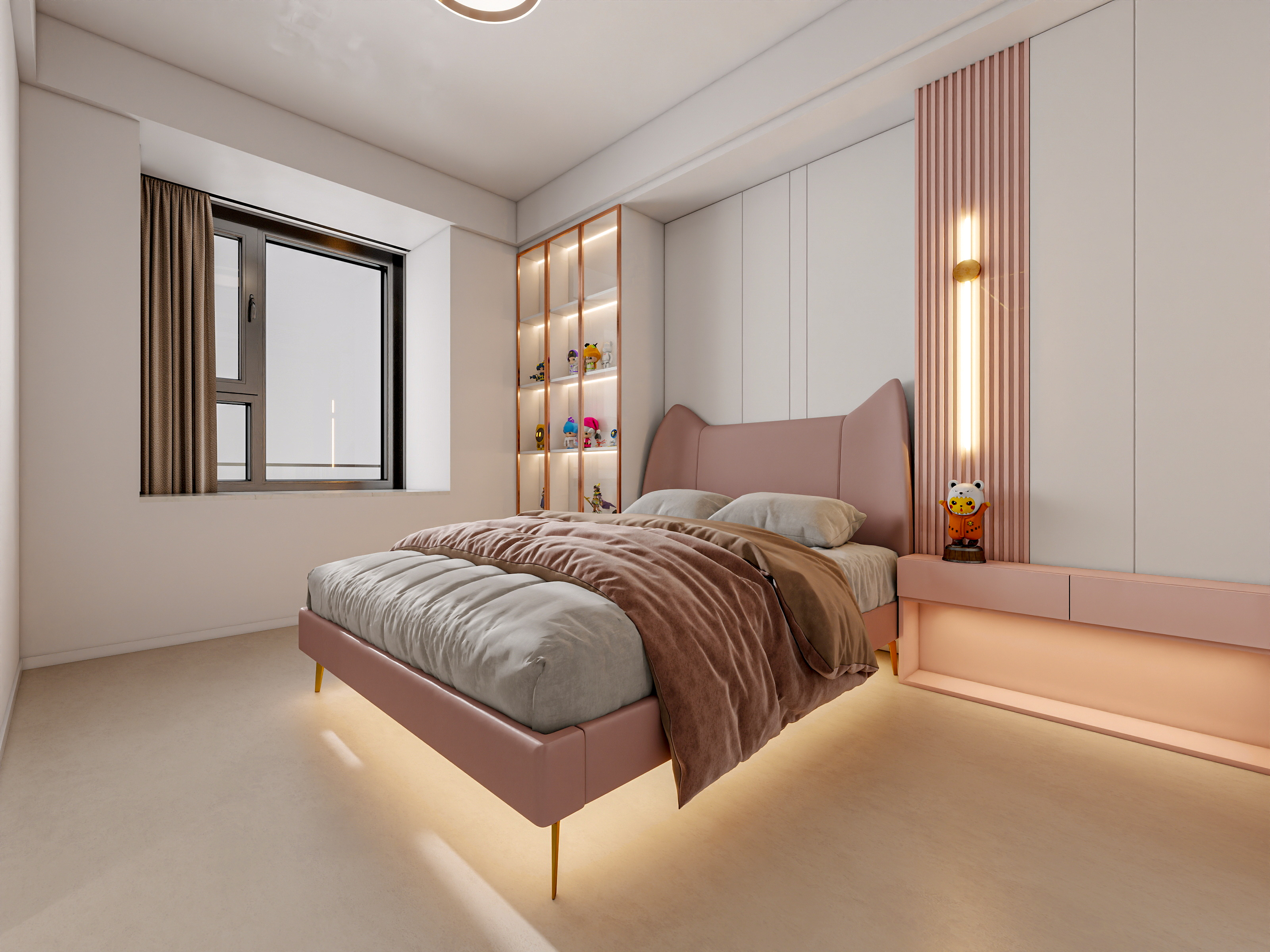 四川成都花间君邸（603平方现代极简底跃四居室）-63