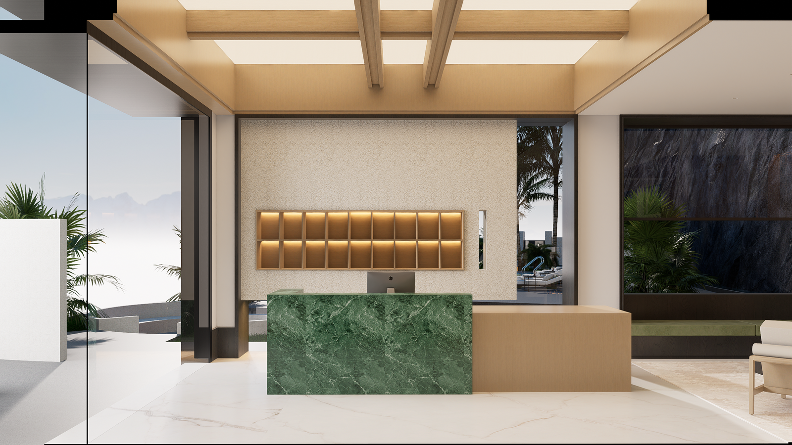 现代原木民宿&酒店设计效果-10