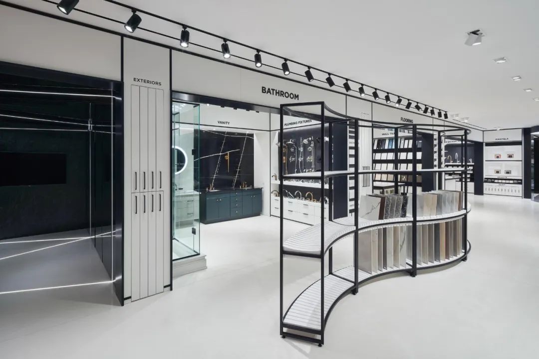 极简风格建材展厅丨英国约克丨Dkstudio 建筑师-33