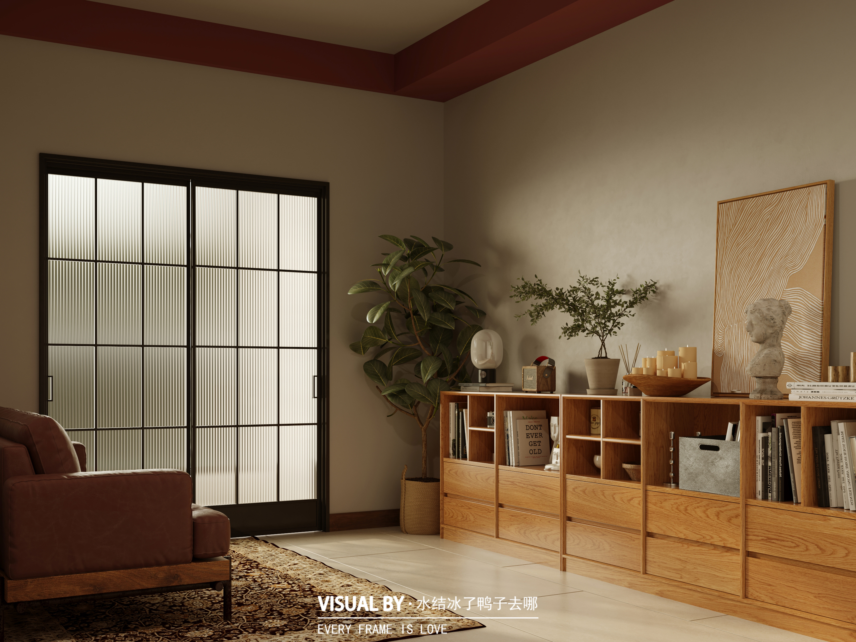 复古风家装效果图-7