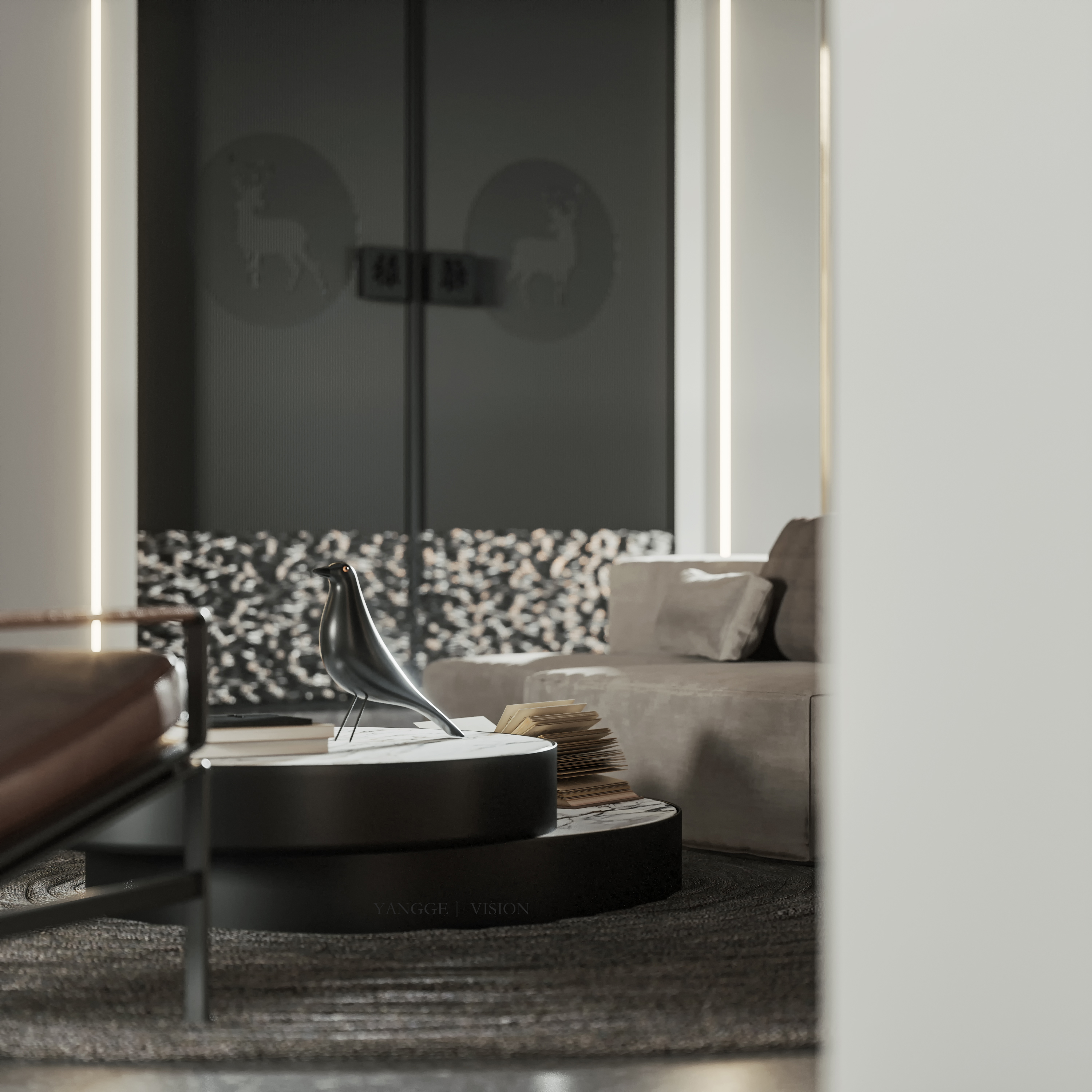 PSCC 门展厅——现代简约风格的魅力展示-1