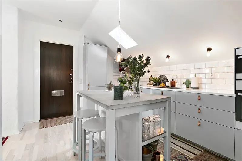 绿色植物的室内艺术展示-5