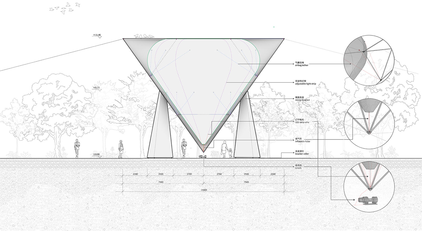 未来云坐标丨中国杭州丨line+建筑事务所-133