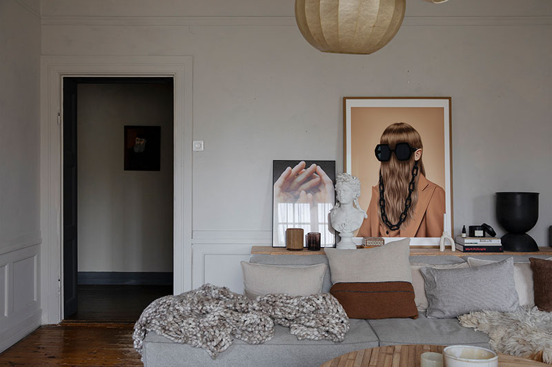 充满艺术气息的瑞典自然风公寓-10