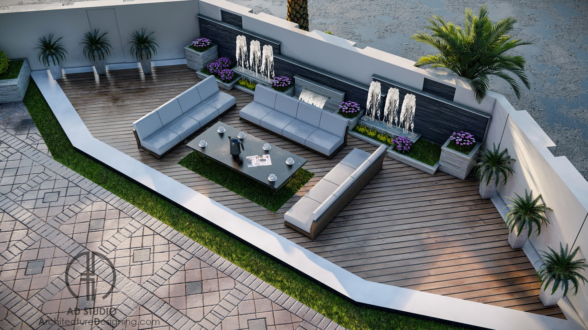 阿曼现代建筑与景观设计丨AD Studio-7