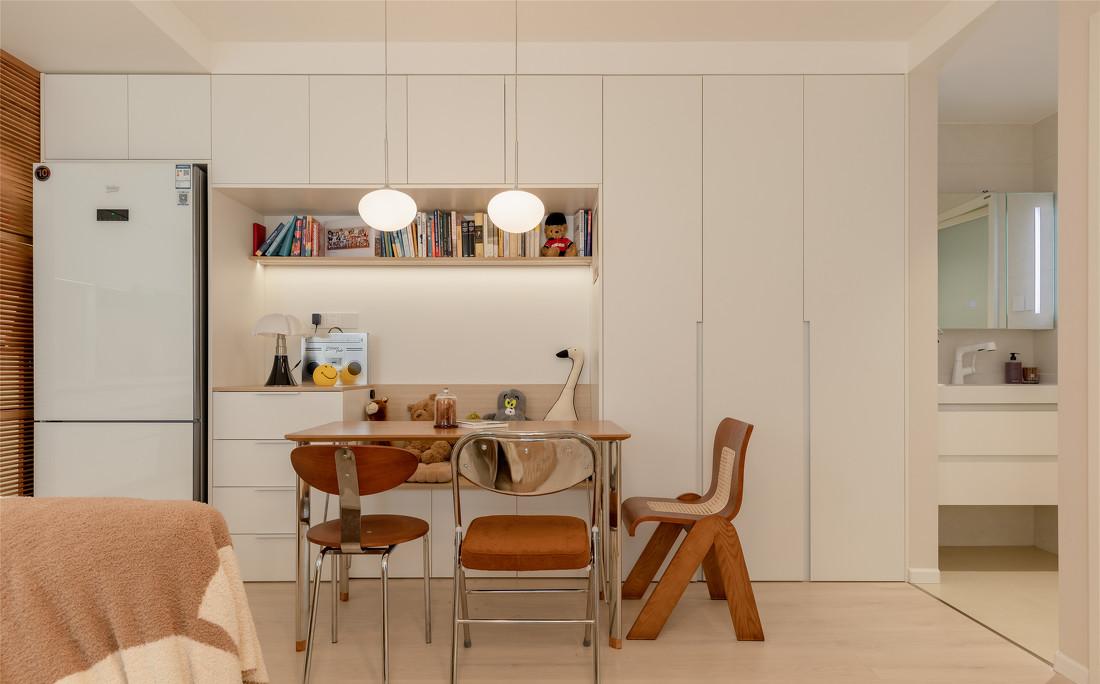 暖北欧风小户型,老破小变身-27