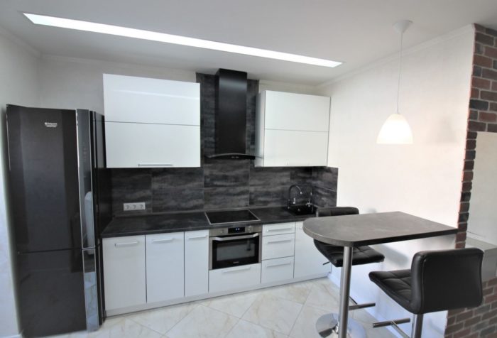 厨房与客厅一体化设计案例-150