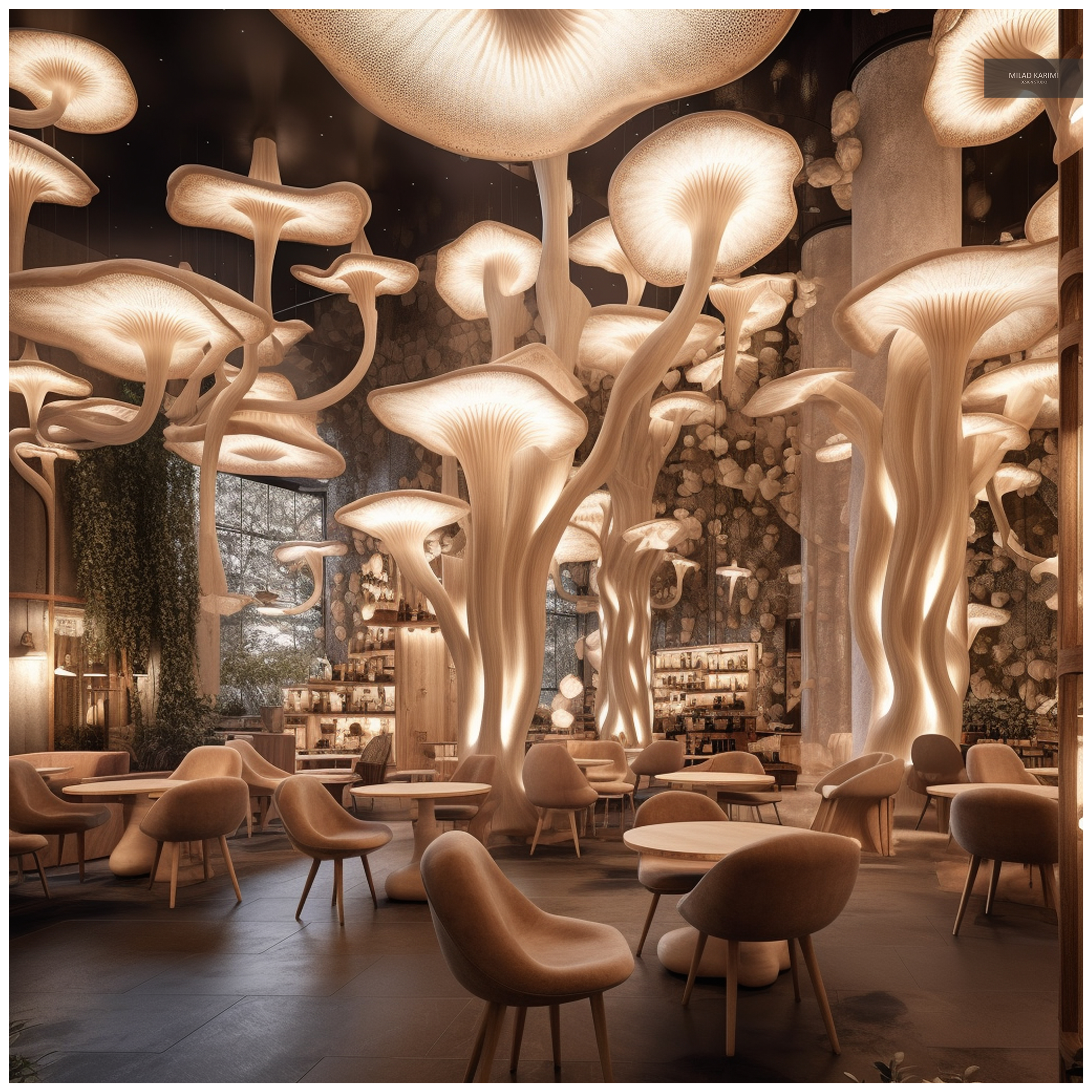 Mushrooms in Interior Design - Part 02-6
