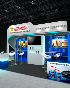 18-36sqm Booth are done