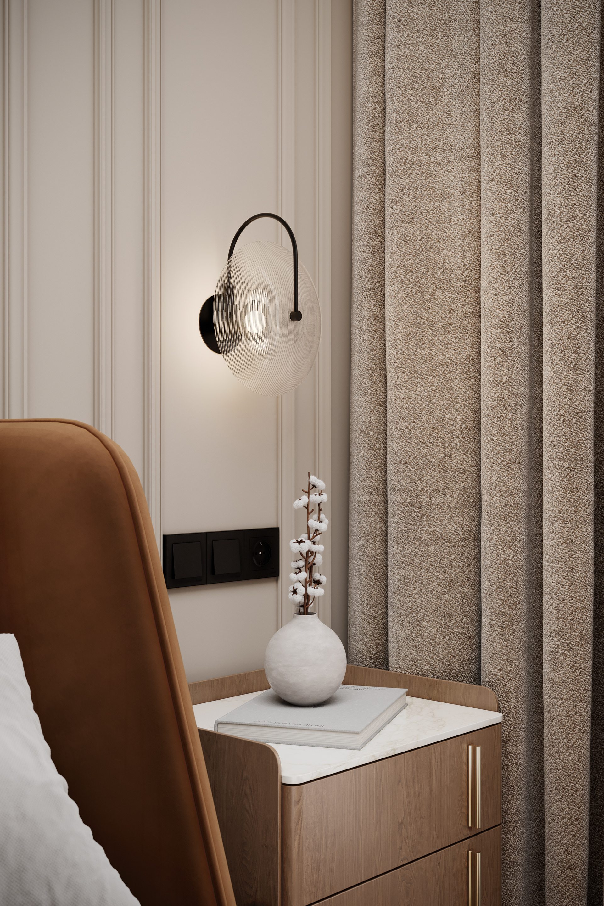 ЖК "RiverSky" 三室公寓可视化项目丨俄罗斯莫斯科-21