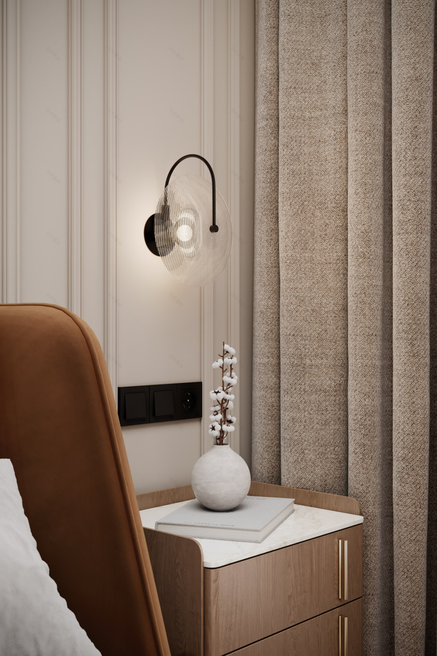 ЖК "RiverSky" 三室公寓可视化项目丨俄罗斯莫斯科-21