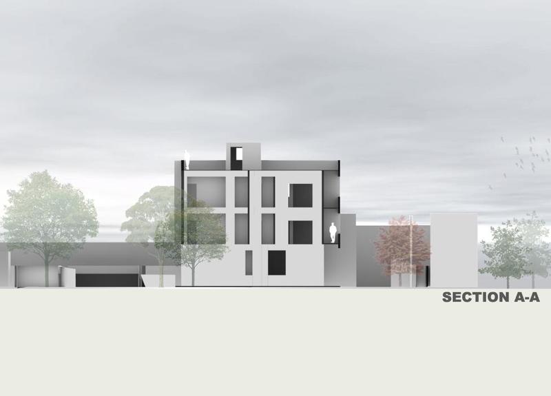 湛江市私人住宅建筑三层设计-3