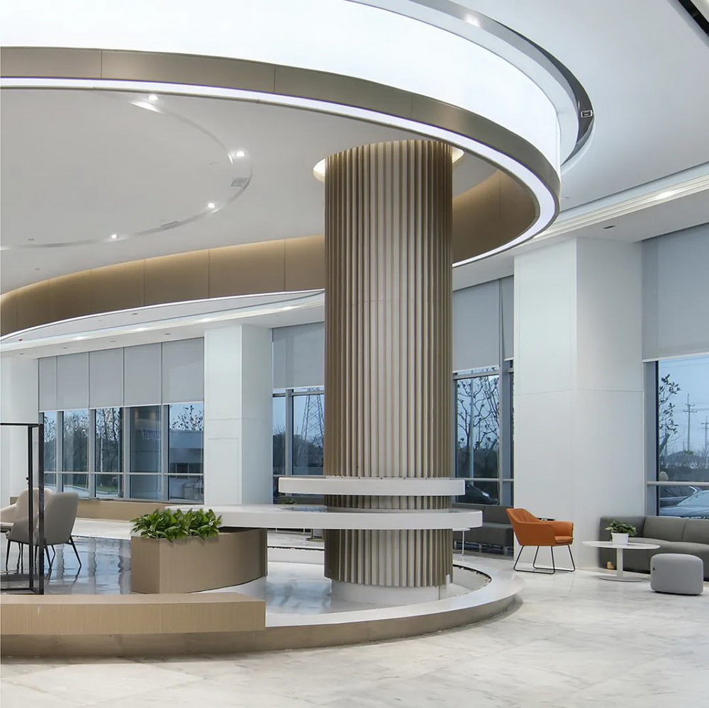 荣庆物流中国总部公共办公区室内设计丨艾迪尔上海-10