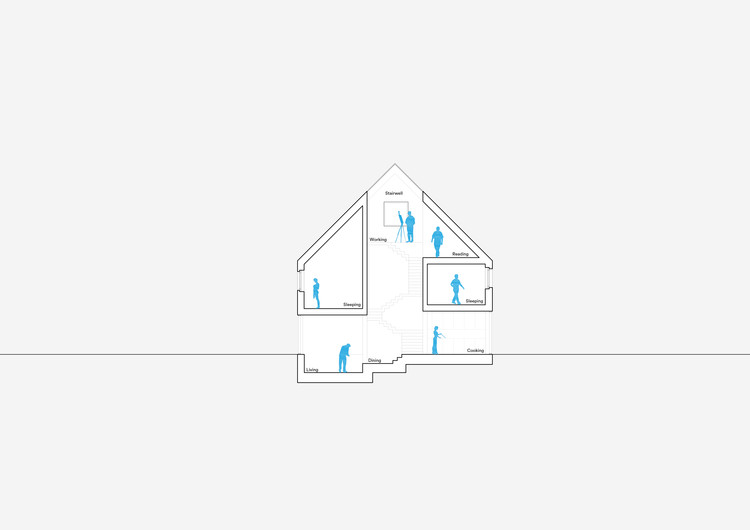 柏林夯实混凝土与软木住宅-30