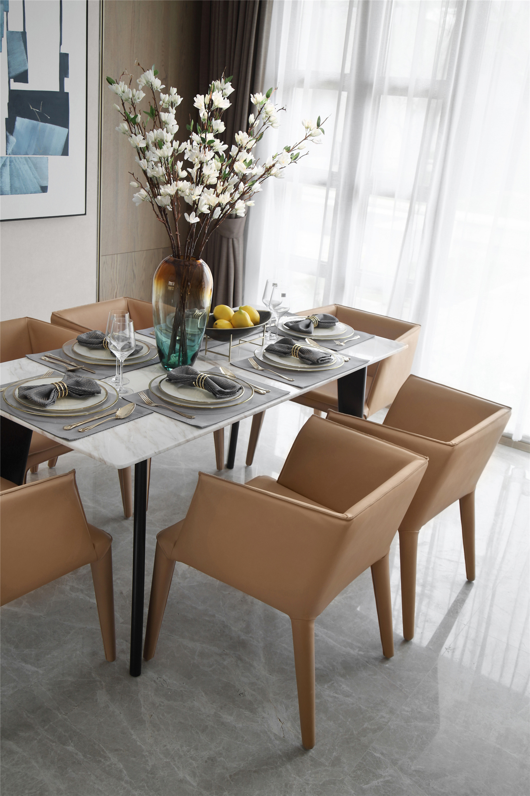 现代轻奢家居,打造国际化温馨空间-22