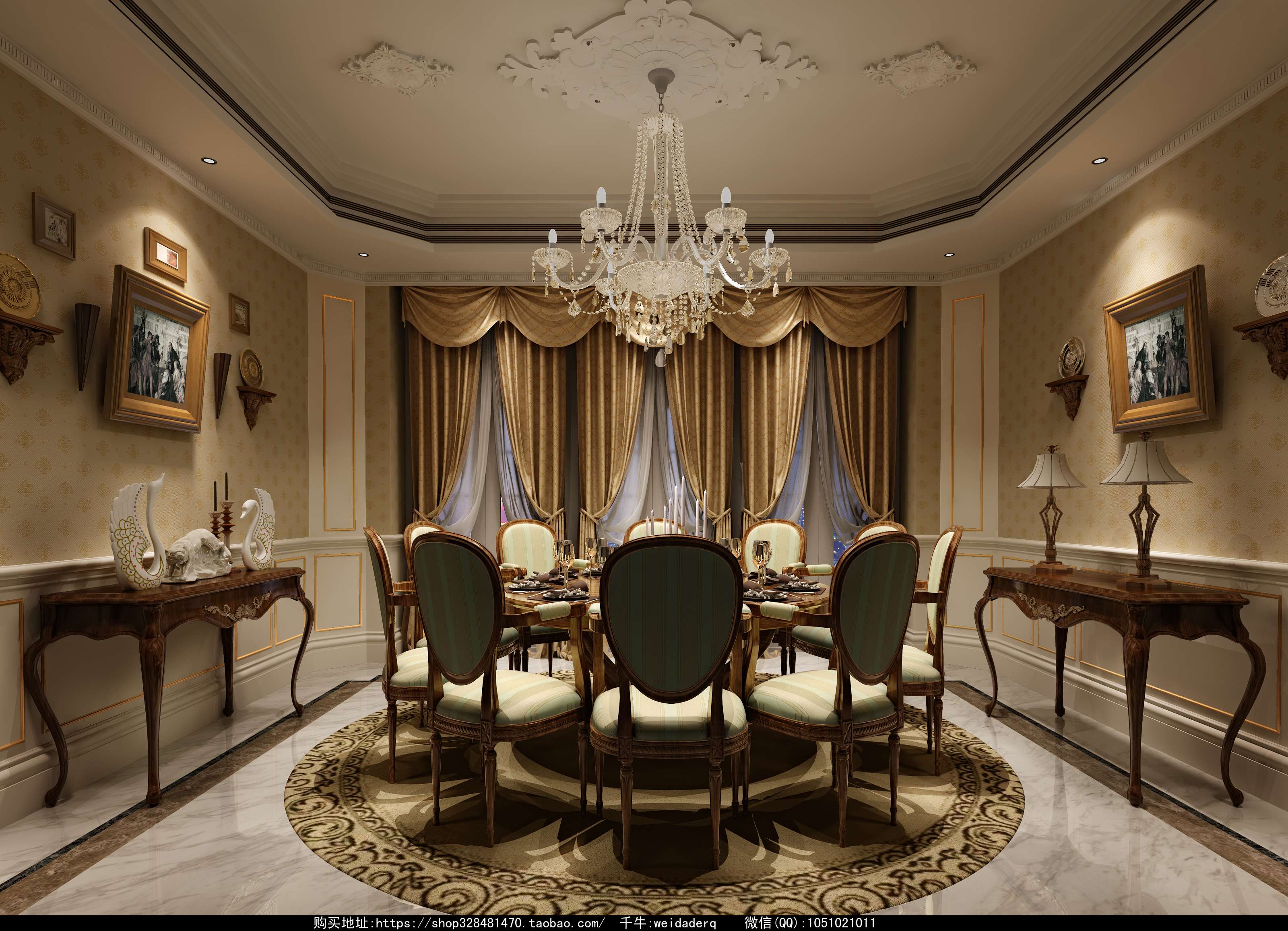 餐厅设计效果图中餐厅餐厅包间包房小吃店面馆工业主题餐厅-9-46