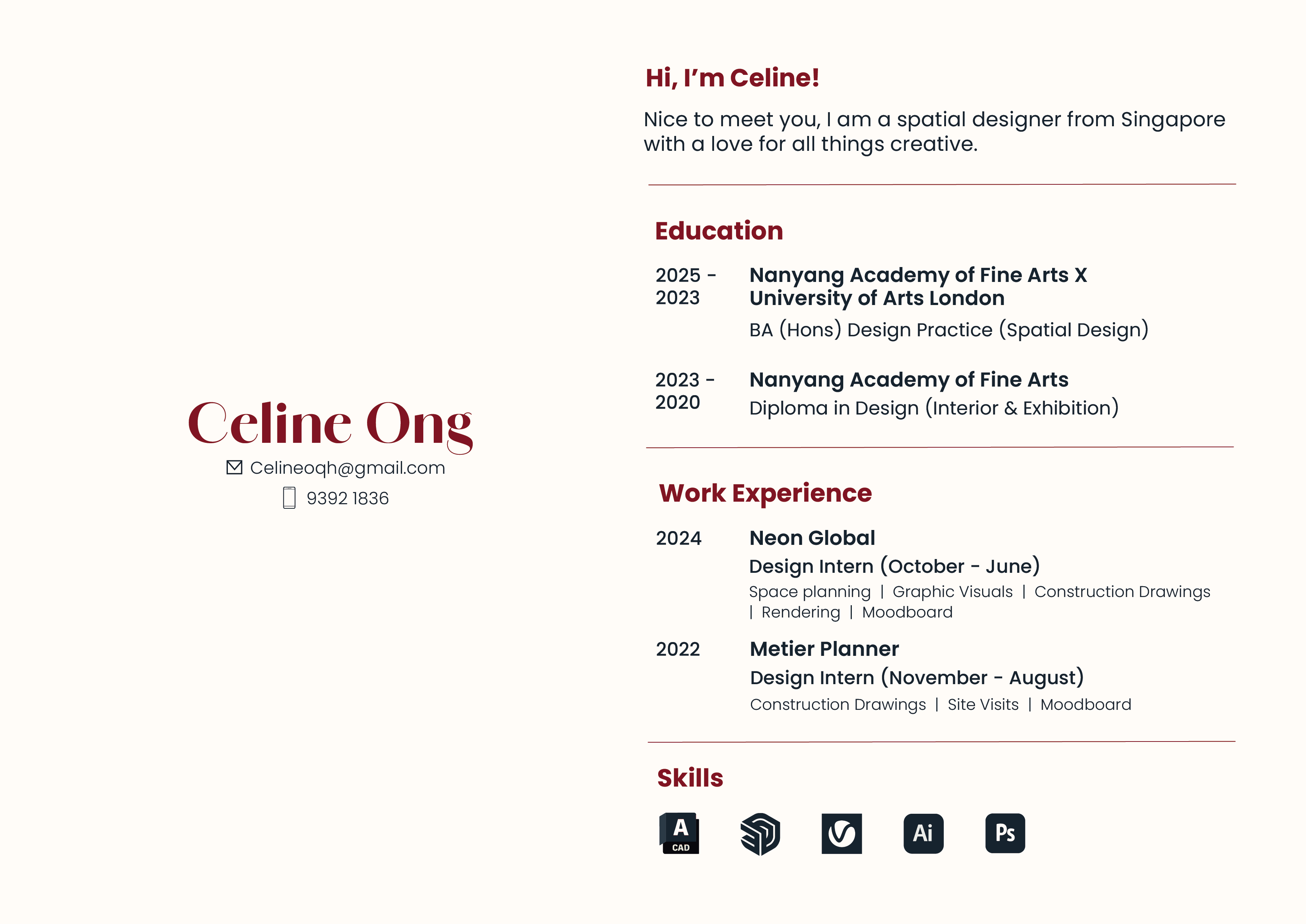 Celine's Portfolio-1