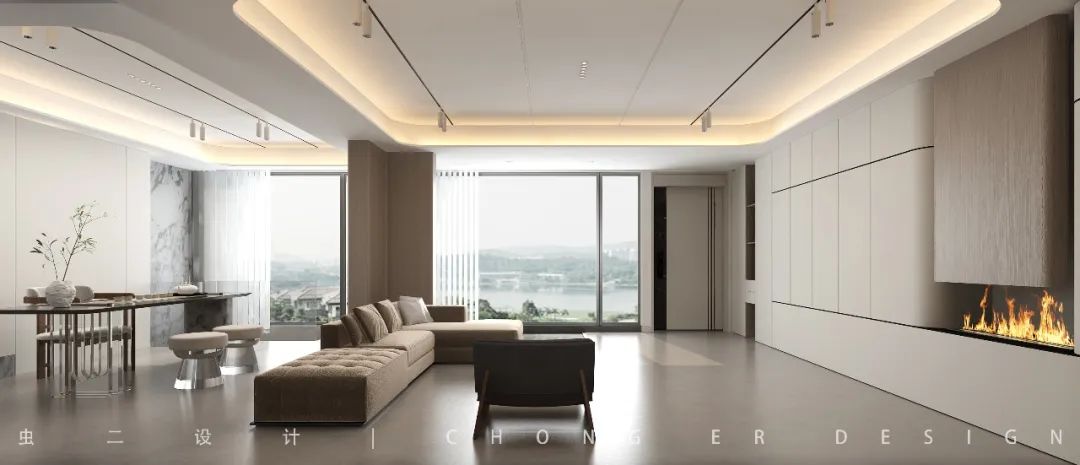 中骏柏景湾现代雅奢家居设计丨中国济南丨虫二设计-25