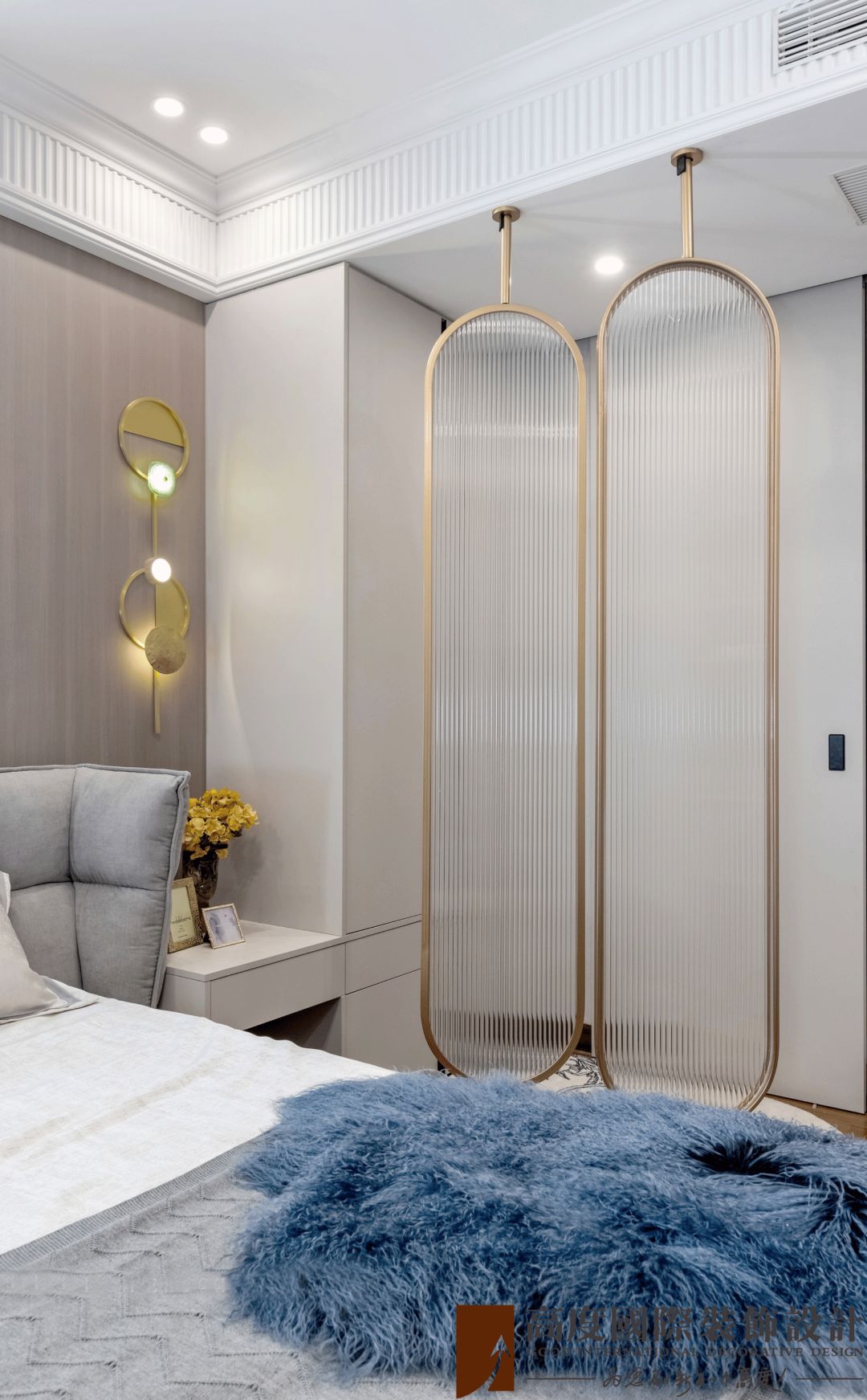 轻奢诗意,温柔生活的艺术栖居丨中国武汉丨高度国际装饰设计集团武汉公司-42