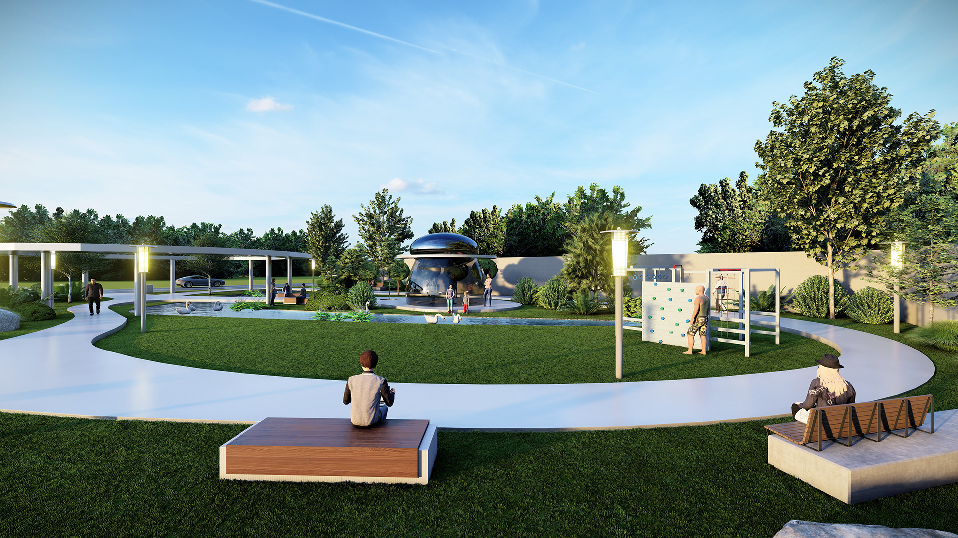 Future-Modern 4 Kanal/2000 Yards Park-4