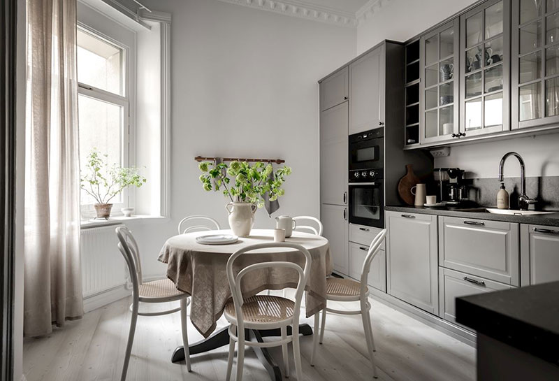 瑞典小公寓的冬日情调设计-9