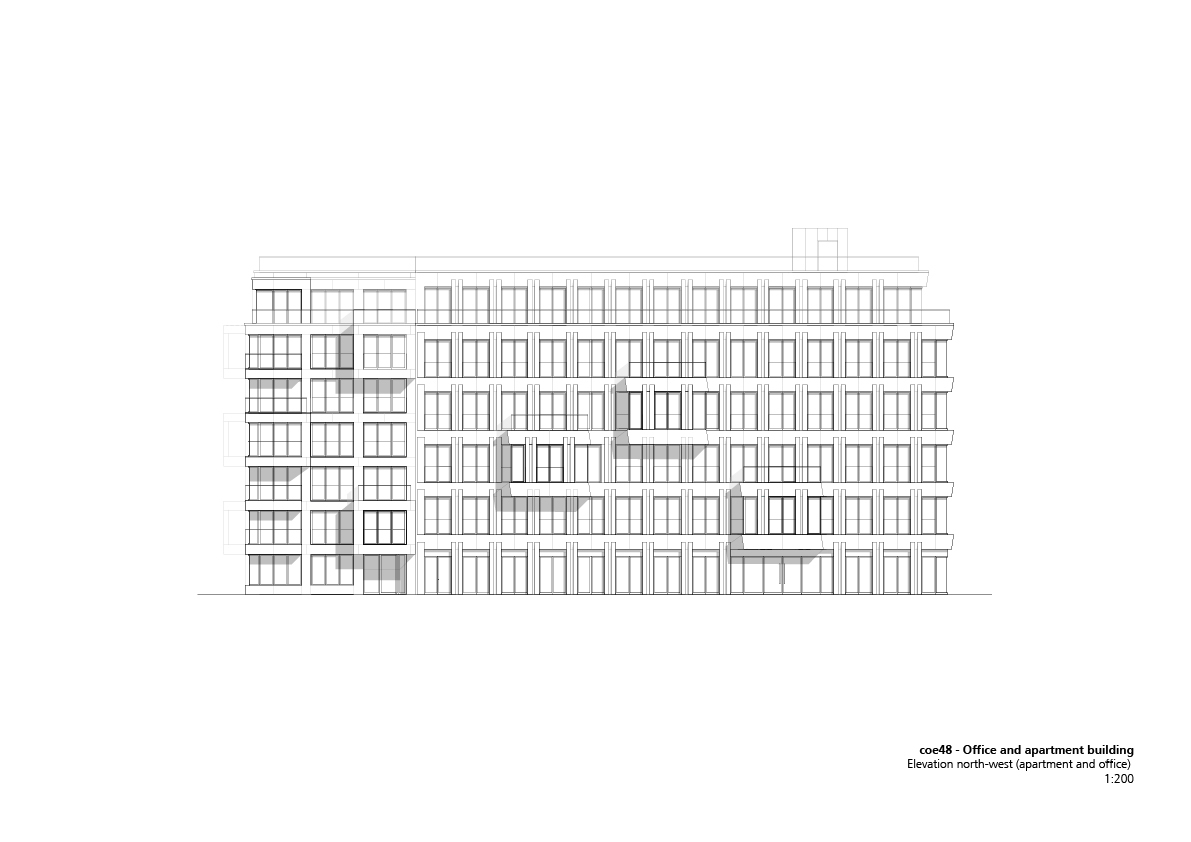 科 48 办公及公寓大楼丨德国柏林丨Tchoban Voss Architekten-53