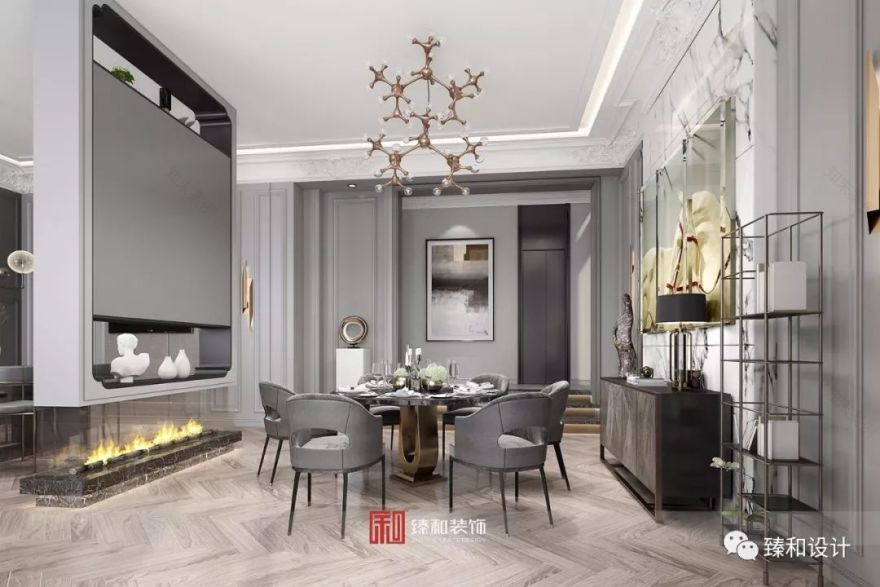 现代轻奢,舟山翡翠苑 500㎡家居设计惊艳亮相-0