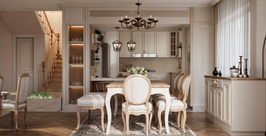 Classic open space reception-9