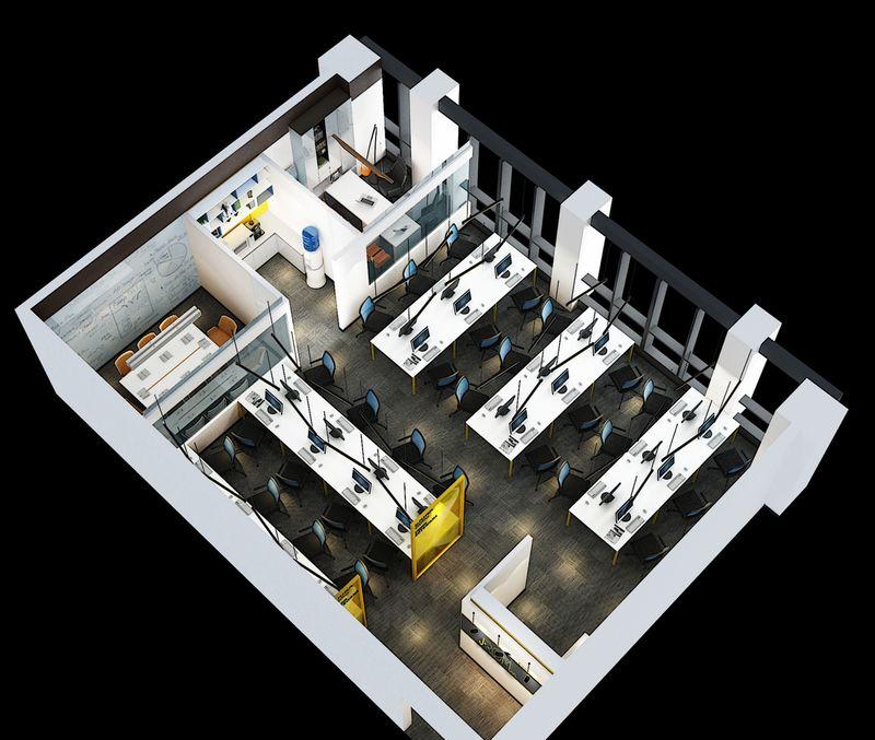武汉吉家房地产有限公司办公室设计-15