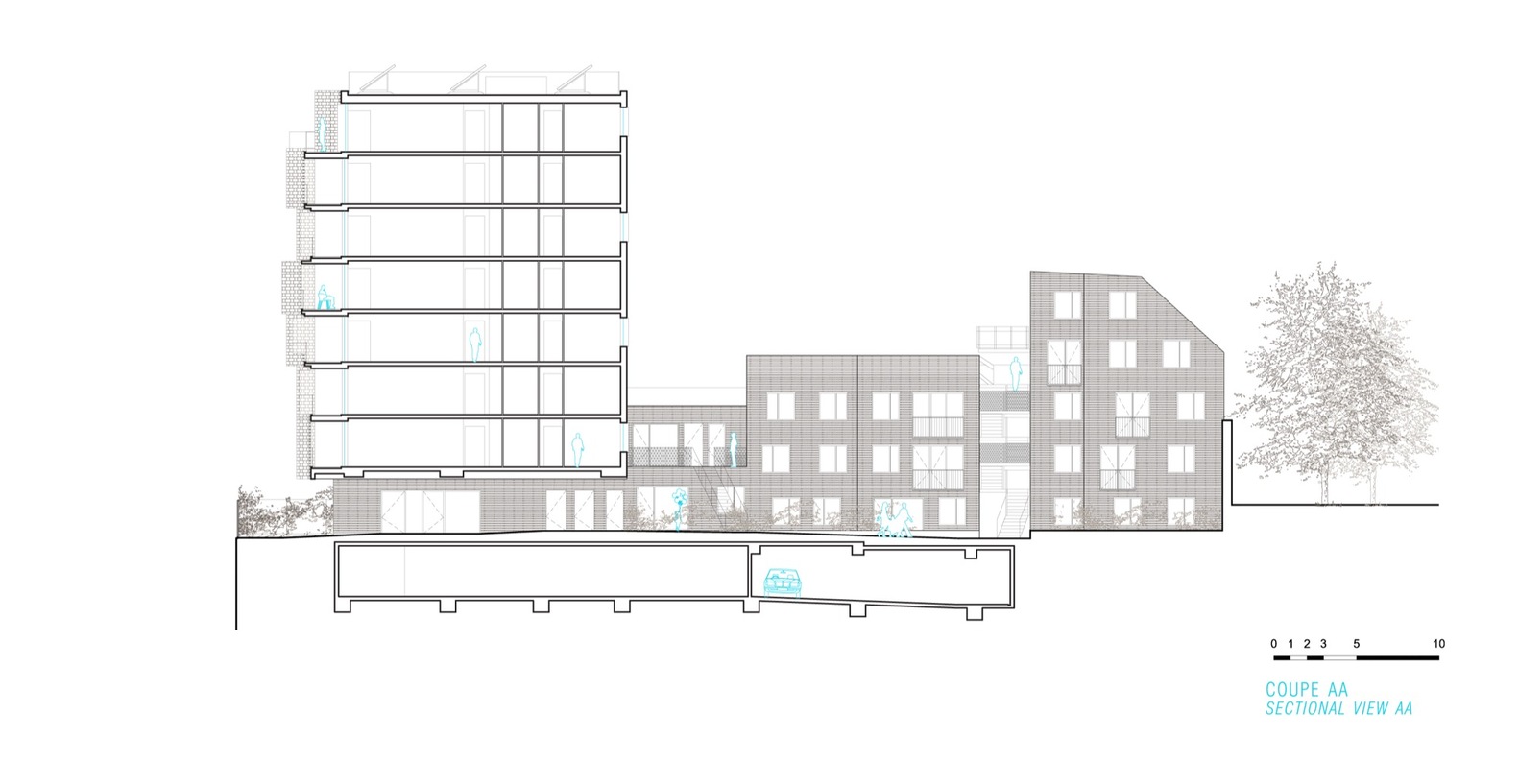 巴黎绿化庭院公寓-92