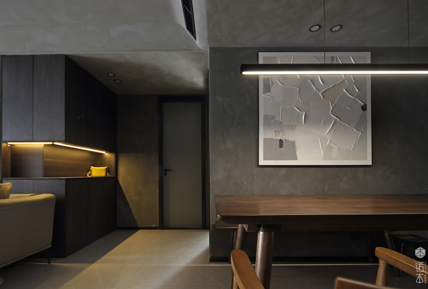 暗色系·当代都市的精致生活丨中国成都丨诺本空间设计-8