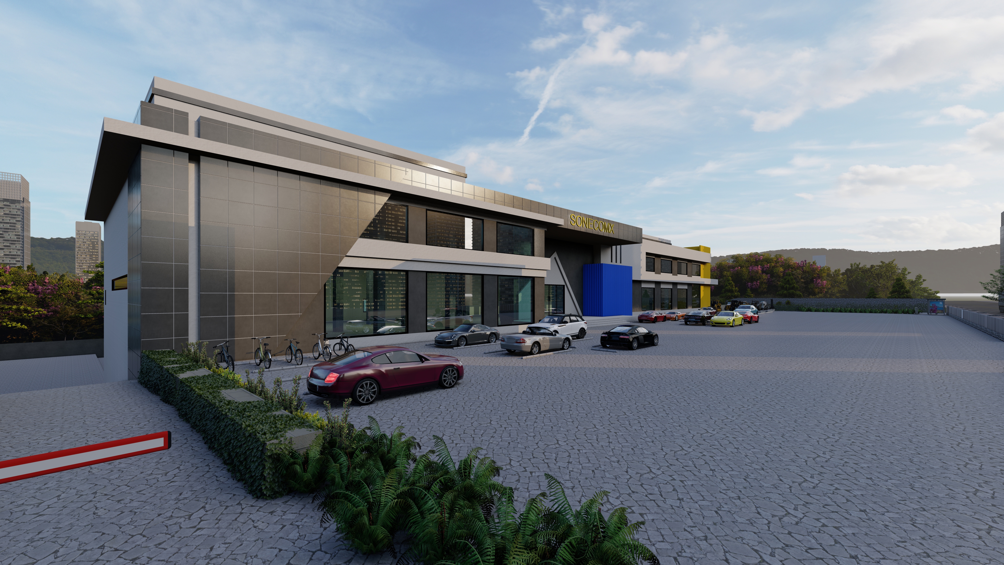 Factory exterior in Congo-5