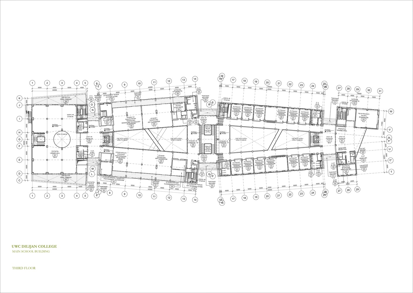 亚美尼亚 UWC 学院 Dilijan 环保现代建筑-61