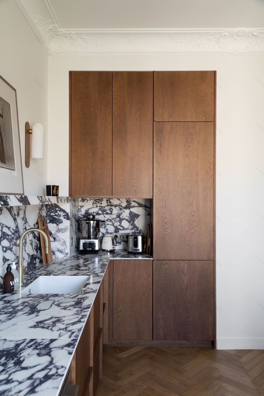 尼斯某公寓室内设计丨法国尼斯丨Victoria Douyère-27