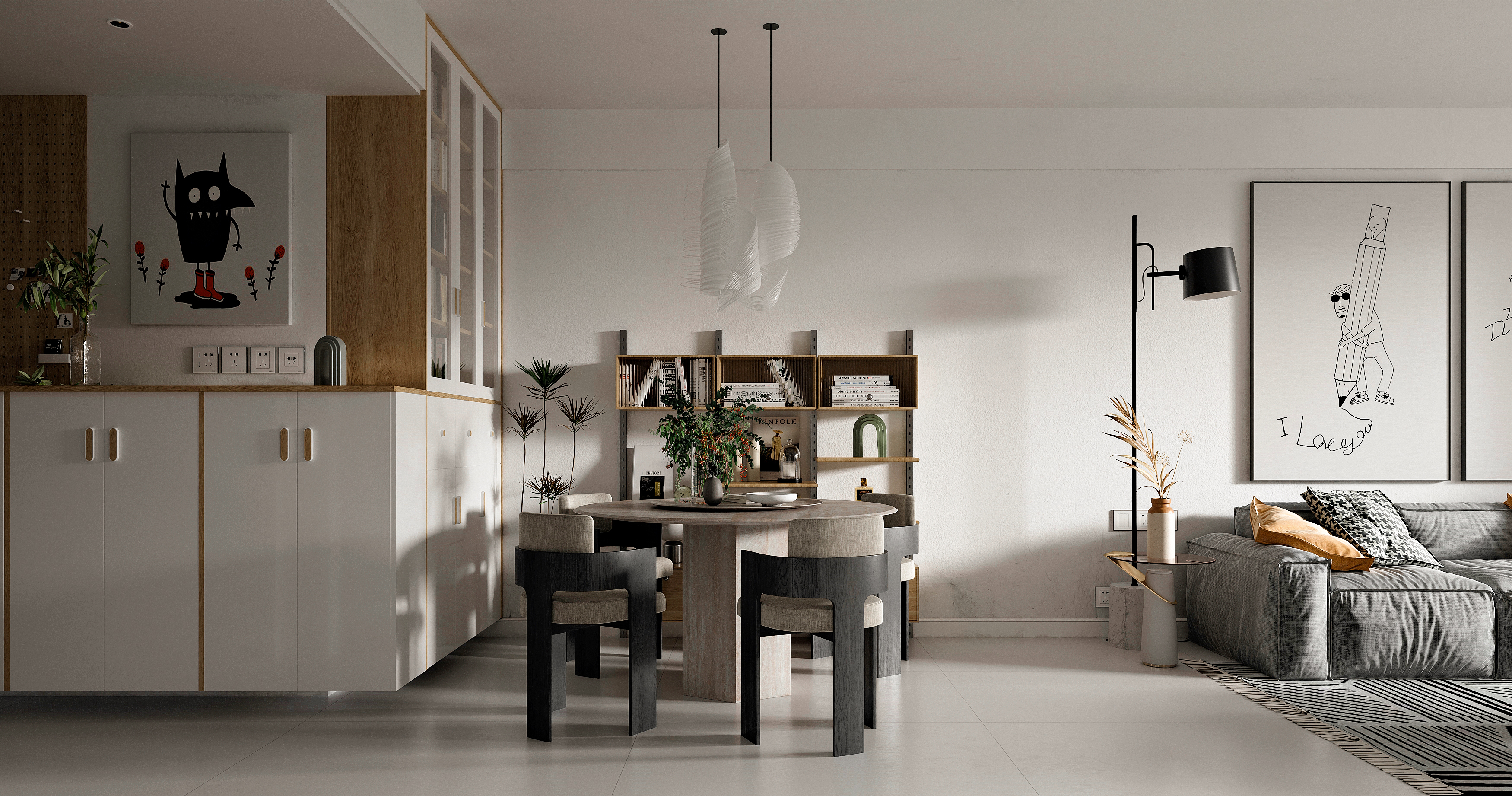 广州老小区65㎡室内改造方案丨中国广州-8