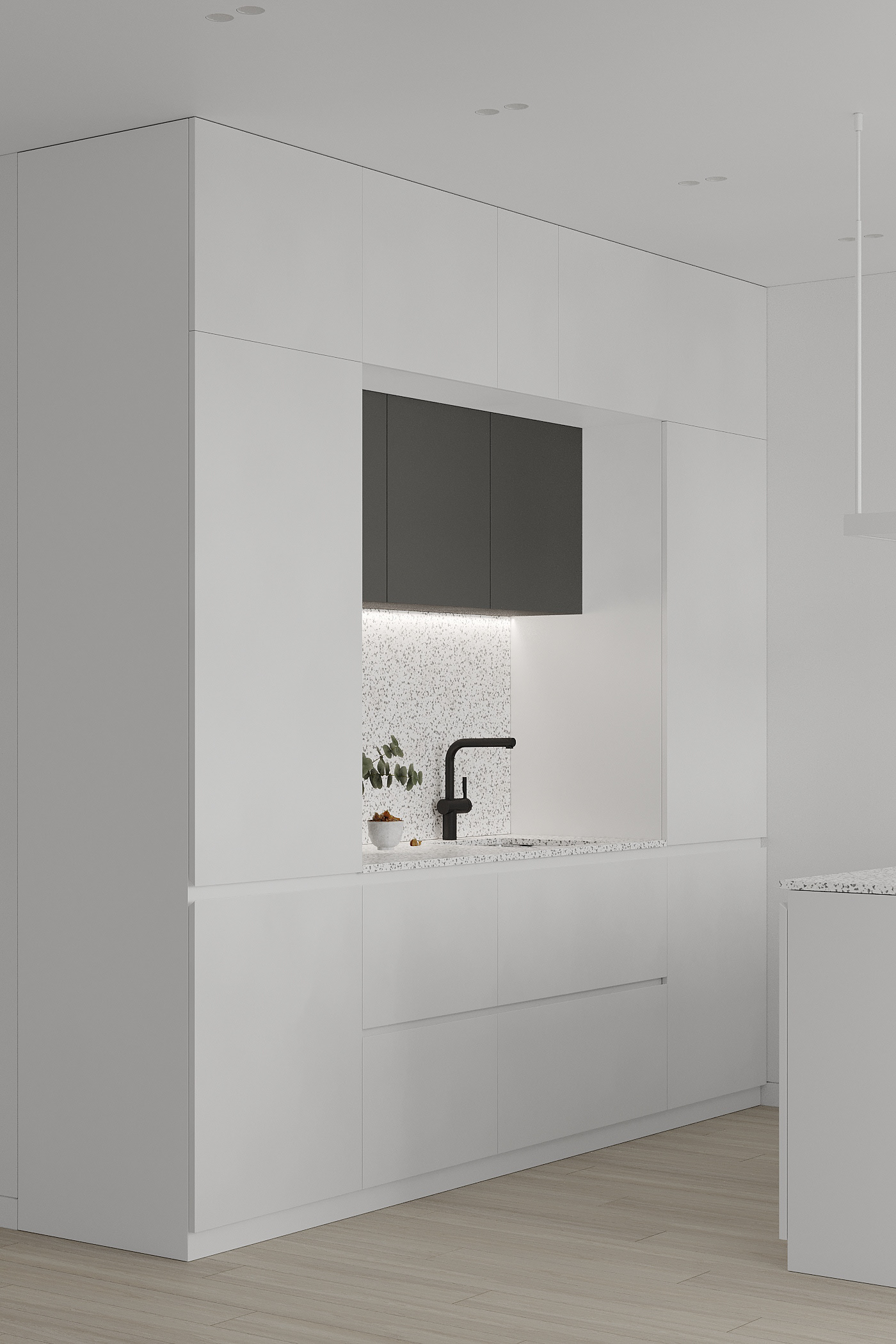 灰色系极简风公寓设计-8