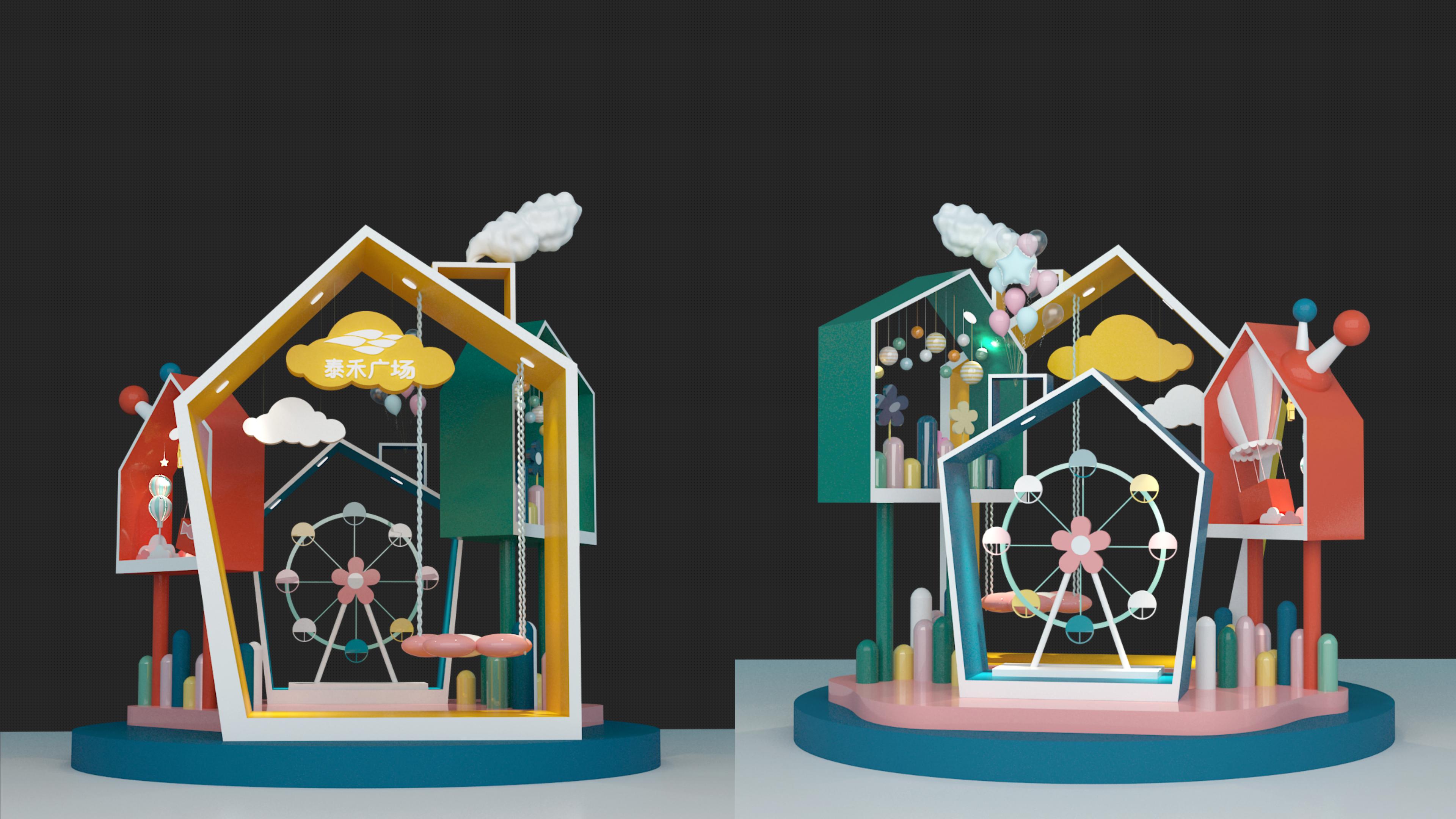 流光森林 · 梦幻般的圣诞美陈设计-31