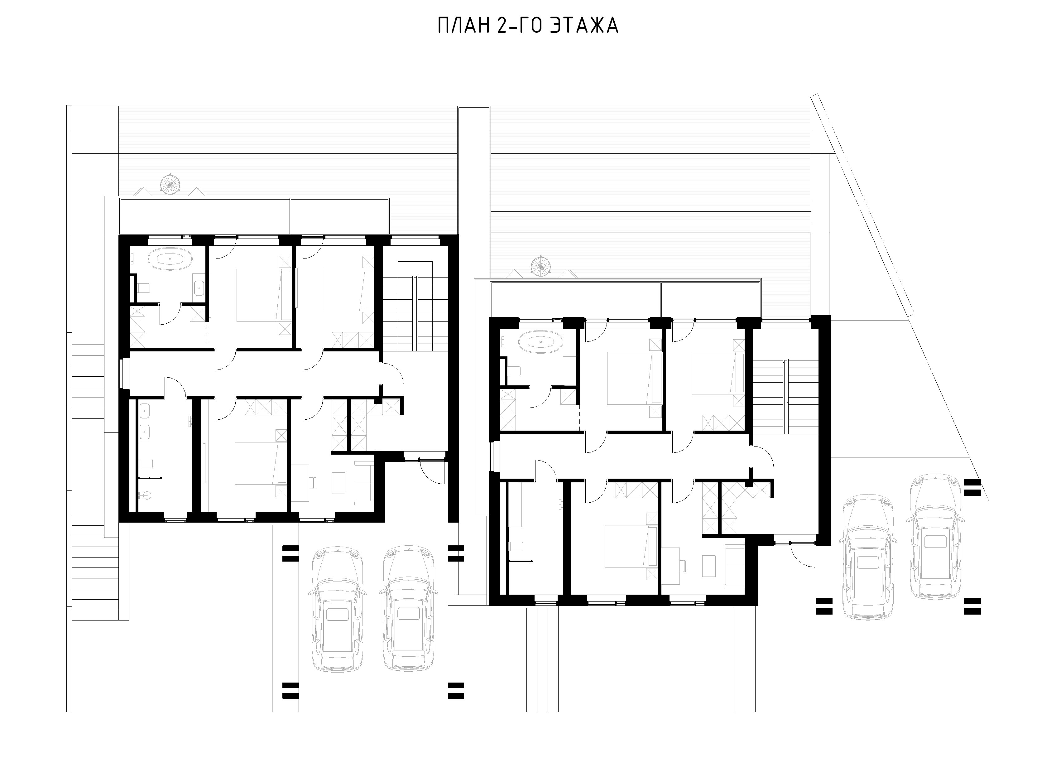 双拼住宅丨俄罗斯诺夫哥罗德丨BIHS ARCHITECTS-8