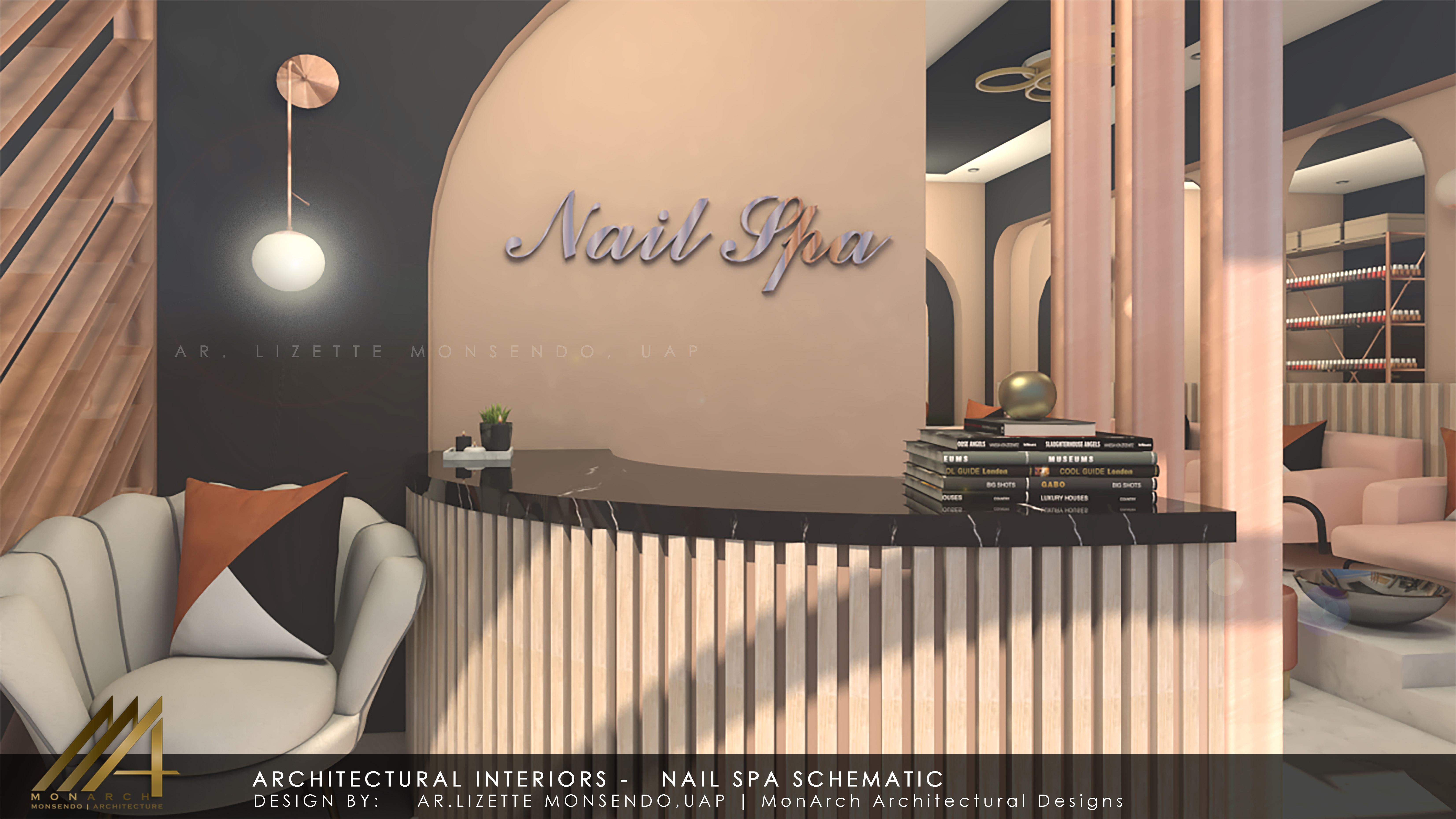 Nail Salon 室内设计-11