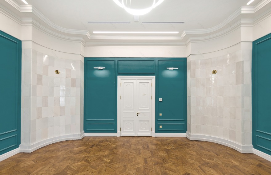 苏联建筑风格的独栋别墅设计-24