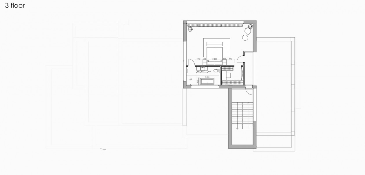 乌克兰基辅650㎡高级黑+简洁白 极简风公寓-17