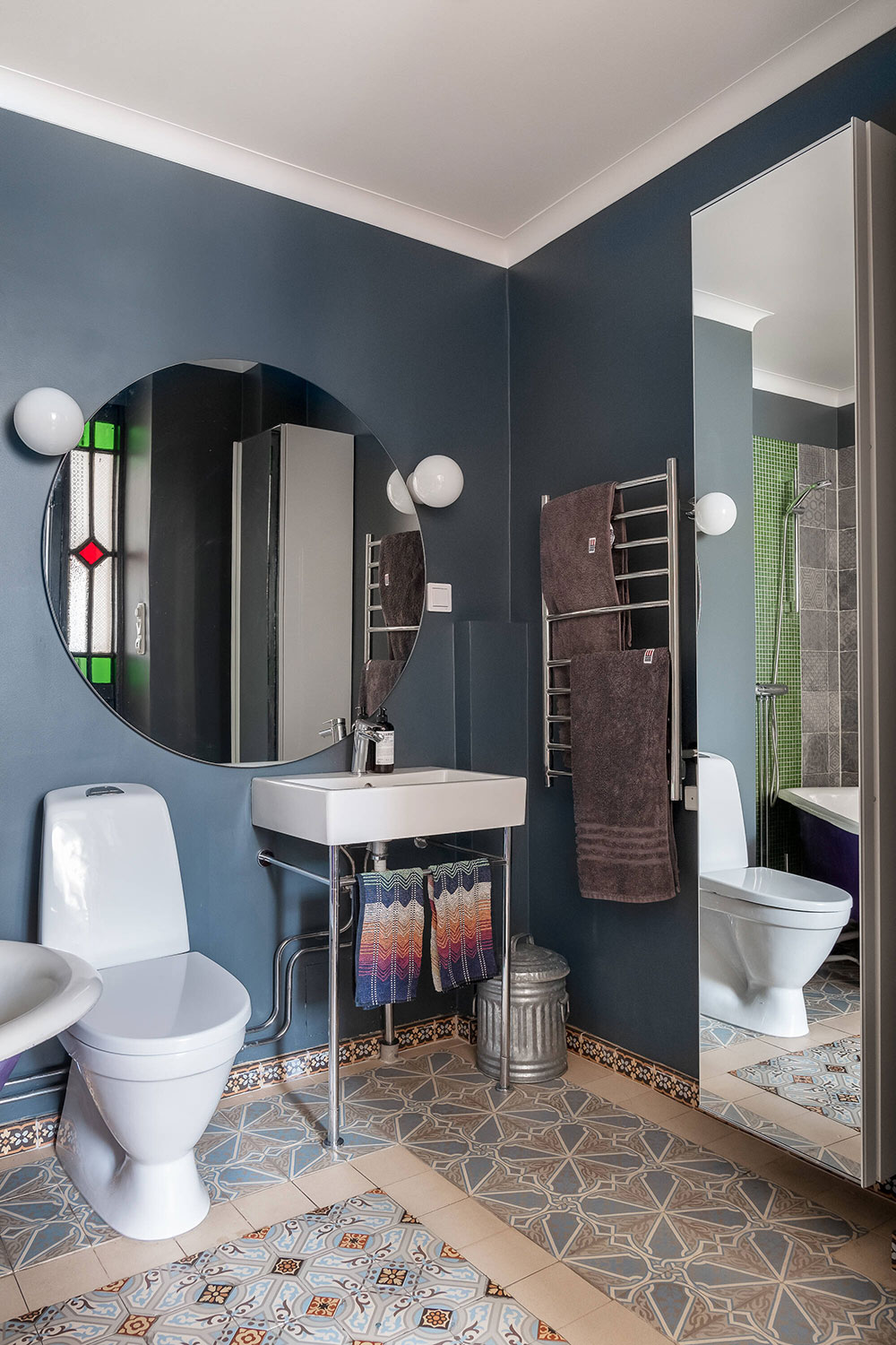 "斯德哥尔摩 42㎡小公寓，超高层高搭配复古风设计"-16