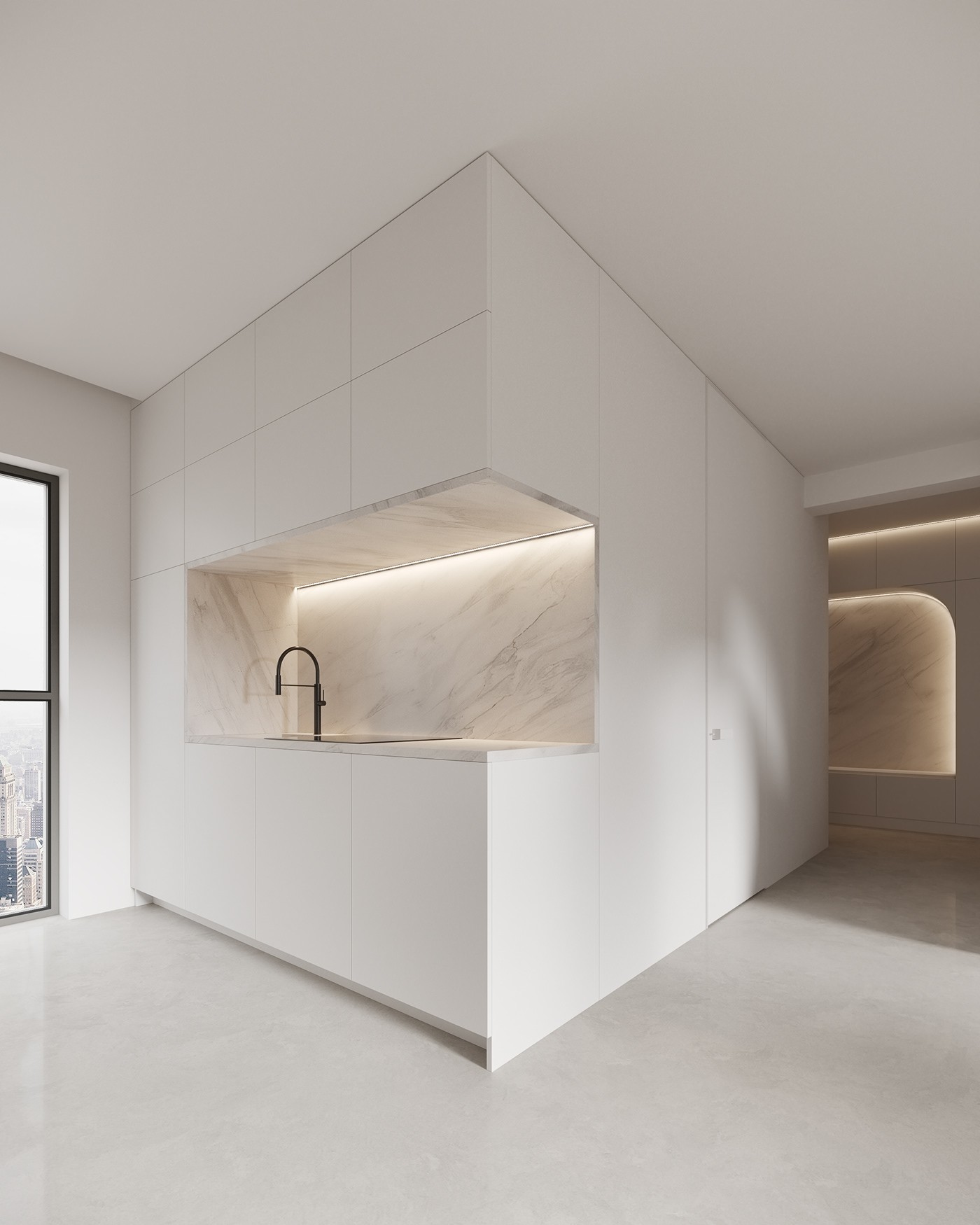 极简复式 | 纯白主义的极简演绎-4