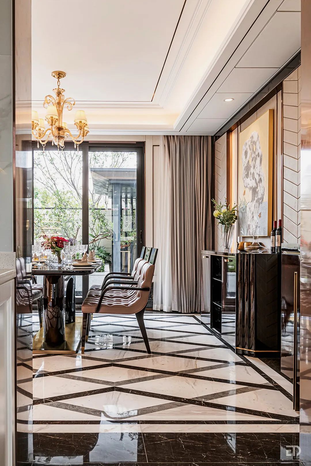 别墅样板间案例-89