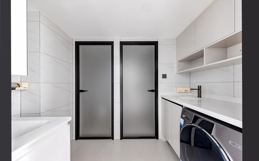 自然温暖！102㎡现代风格老房改造-97