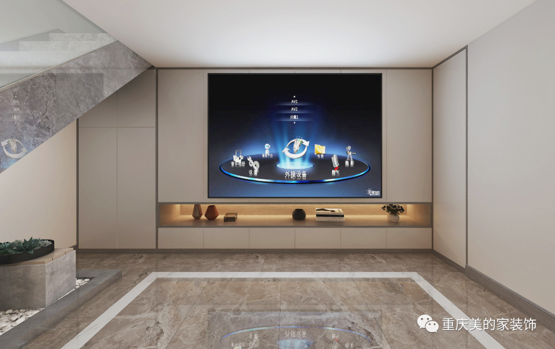 200㎡五口之家,现代简约轻奢生活-37