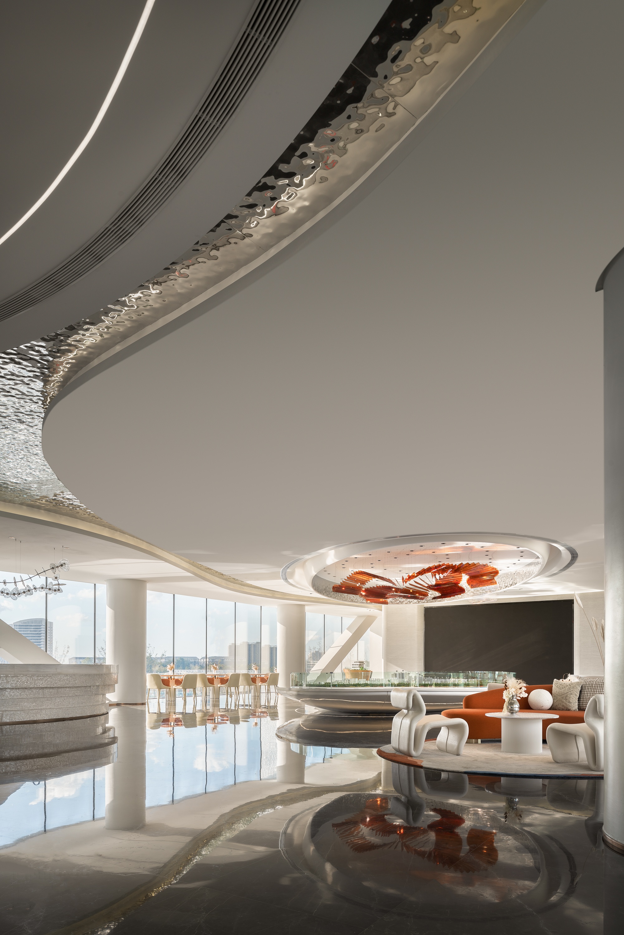 天鹅之栖 · 荣成自在澜湾销售中心的诗意设计丨中国山东丨元禾大千(软装),天翊设计(硬装)-46