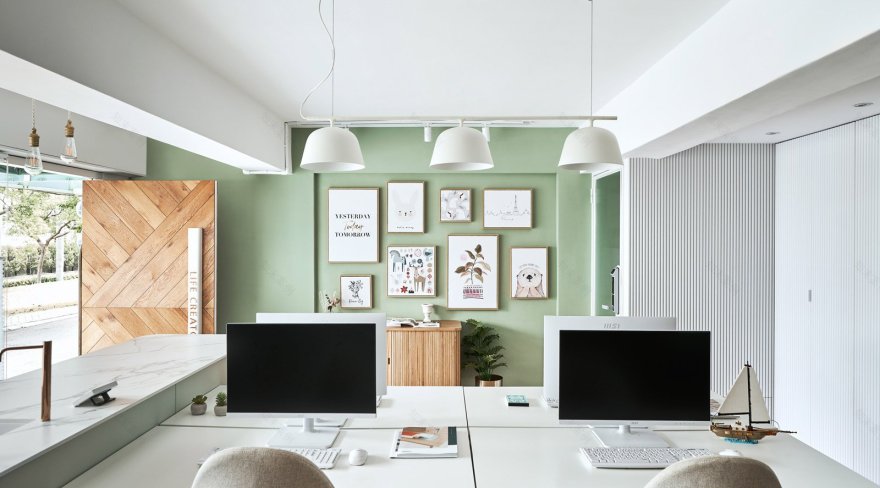 散發家的歸屬感,環繞在遼闊綠意和日光之中的愜意工作空間:Life Creator 樂創設計辦公室 — Hey!Cheese-0