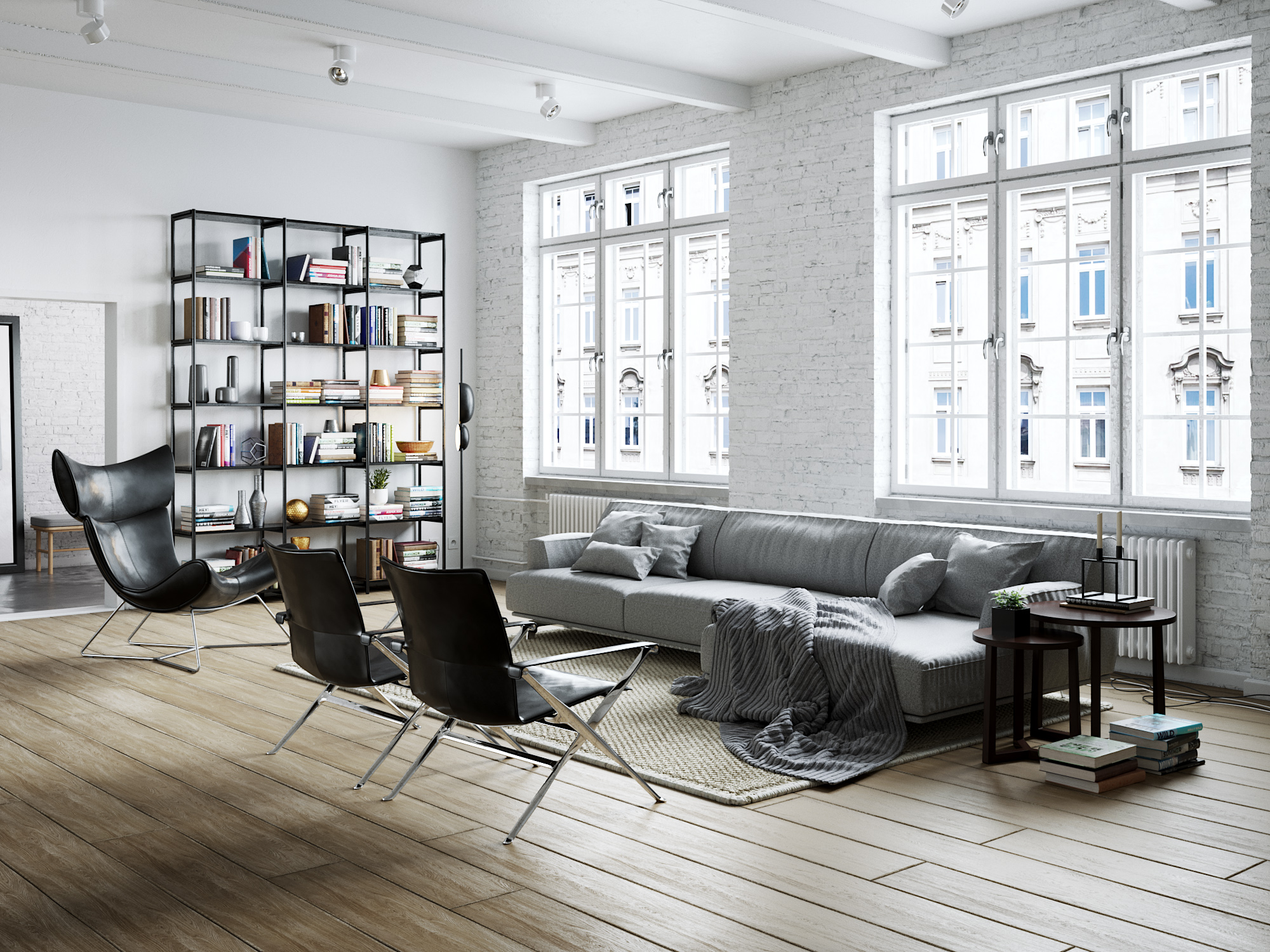 Cinema 4D与Corona Renderer室内场景设计-3