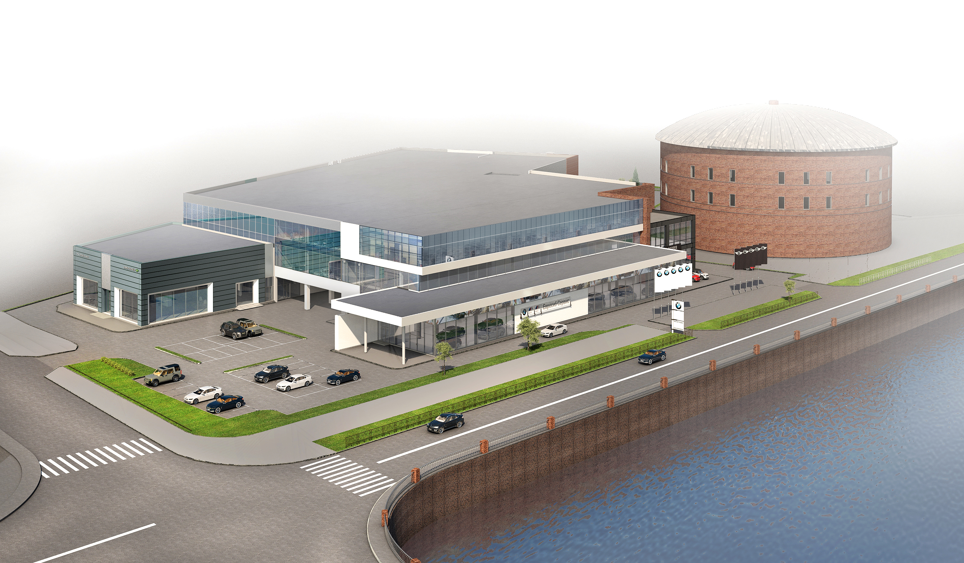 圣彼得堡 BMW、MINI、JLR 汽车展厅-9